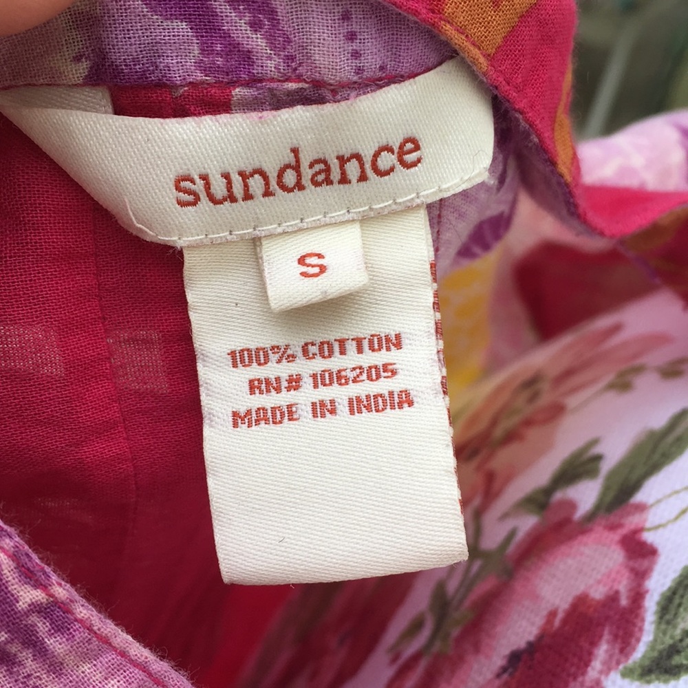 Sundance Birds of Paradise Top/Tunic - Picture 8 of 8